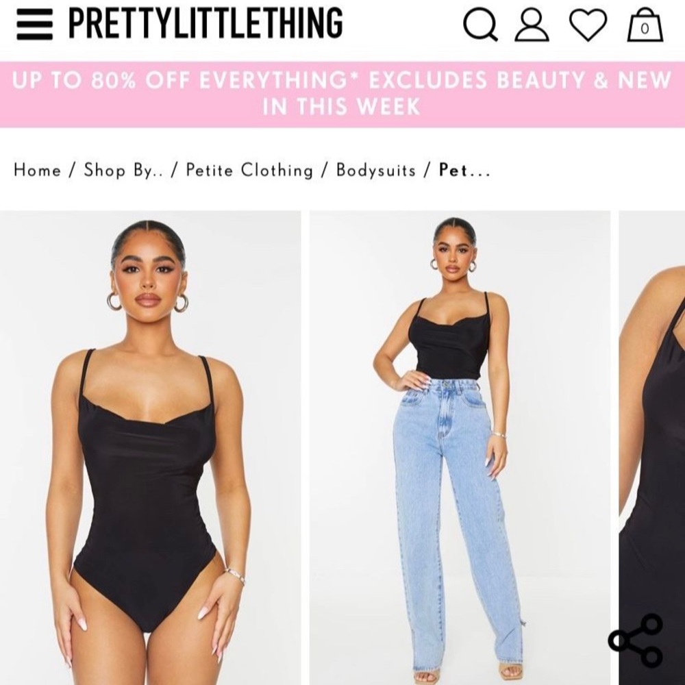 Black body suit